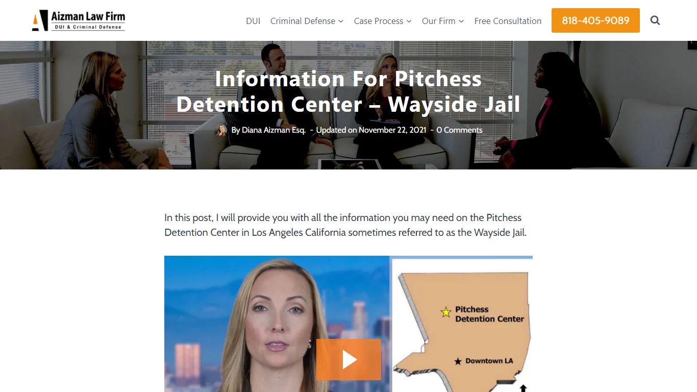 Information For Pitchess Detention Center – Wayside Jail